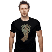 Load image into Gallery viewer, Shirts Fitted Shirts, Mens / Small / Black Mando Nouveau
