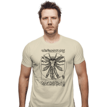 Load image into Gallery viewer, Daily_Deal_Shirts Fitted Shirts, Mens / Small / Sand Vitruvian Vecna
