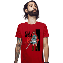 Load image into Gallery viewer, Secret_Shirts Fitted Shirts, Mens / Small / Red Kill Wolf
