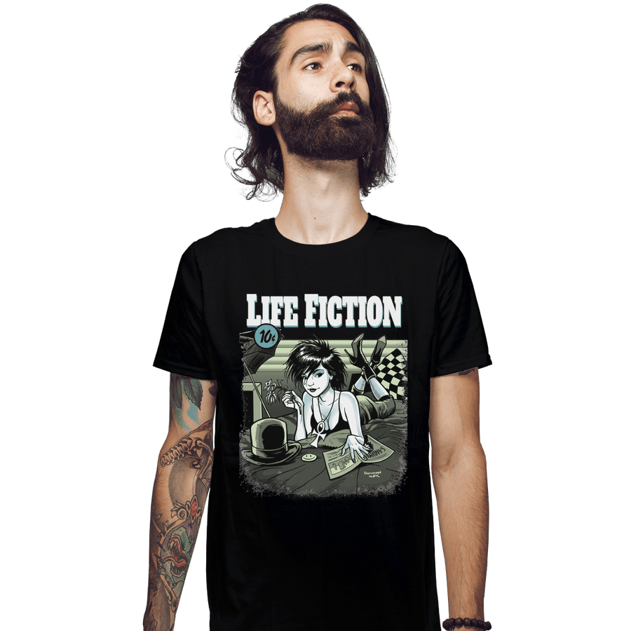 Shirts Fitted Shirts, Mens / Small / Black Life Fiction