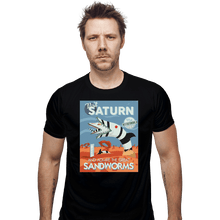 Load image into Gallery viewer, Shirts Fitted Shirts, Mens / Small / Black Visit Saturn

