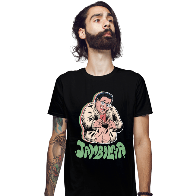Daily_Deal_Shirts Fitted Shirts, Mens / Small / Black Jambalaya