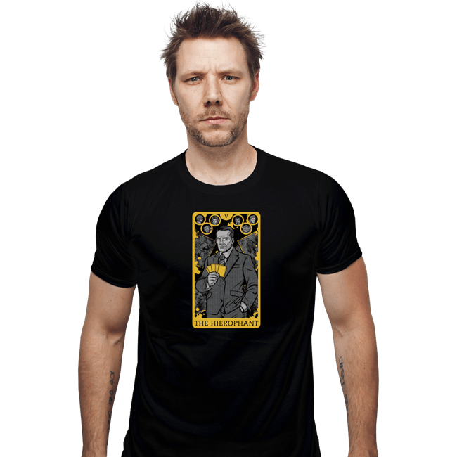 Shirts Fitted Shirts, Mens / Small / Black Tarot The Hierophant