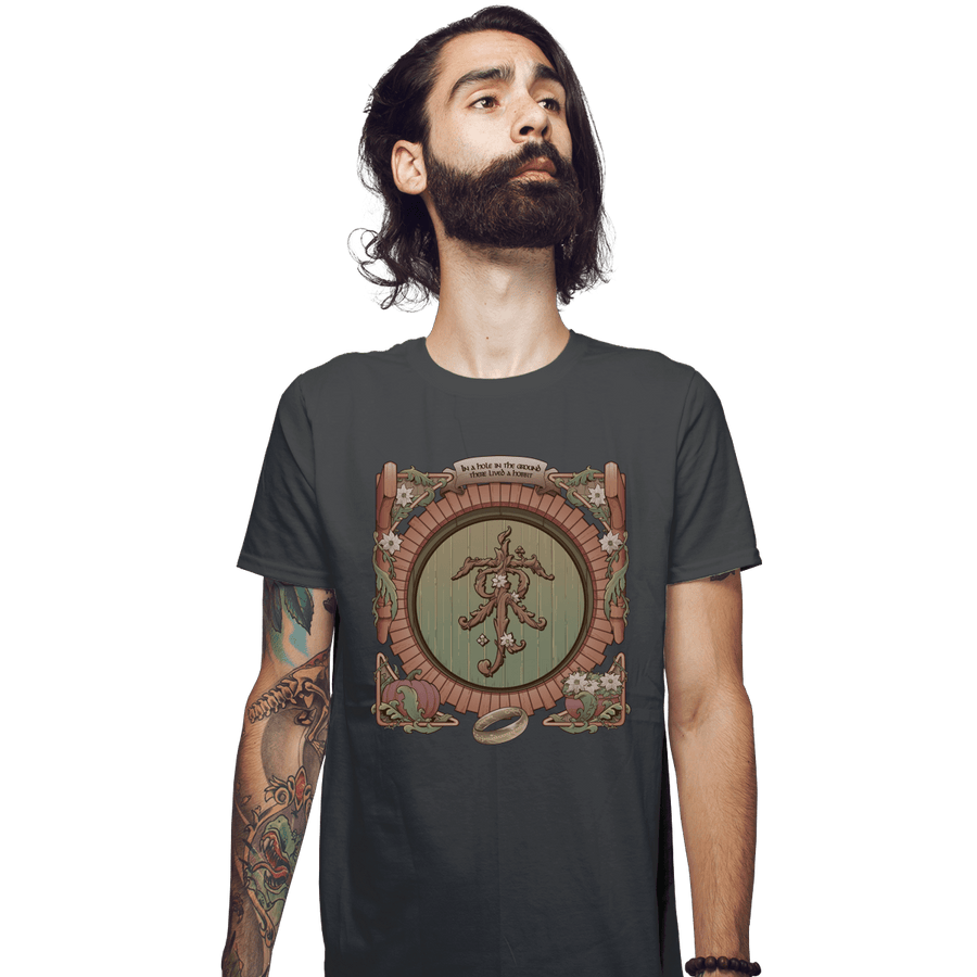 Secret_Shirts Fitted Shirts, Mens / Small / Charcoal A Hole In The Ground