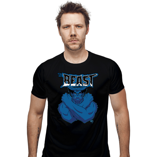 Daily_Deal_Shirts Fitted Shirts, Mens / Small / Black Beast 97