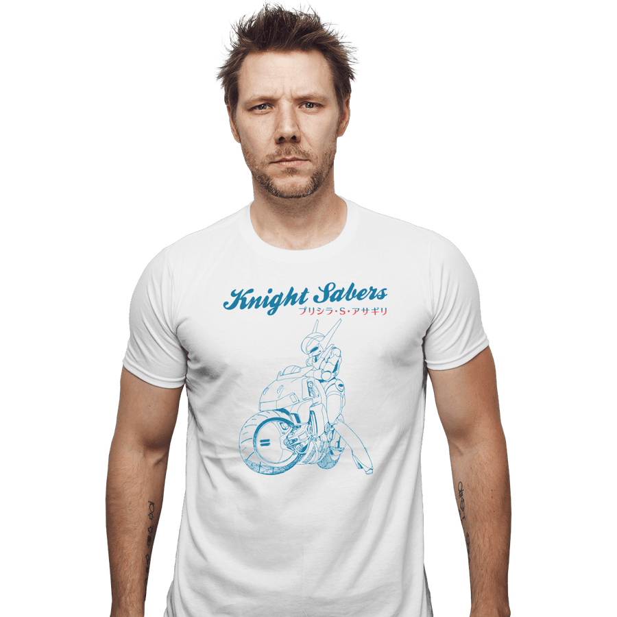 Shirts Fitted Shirts, Mens / Small / White Knight Sabers