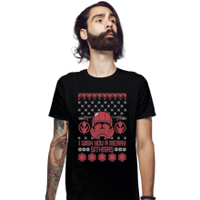 Load image into Gallery viewer, Shirts Fitted Shirts, Mens / Small / Black Sith Christmas
