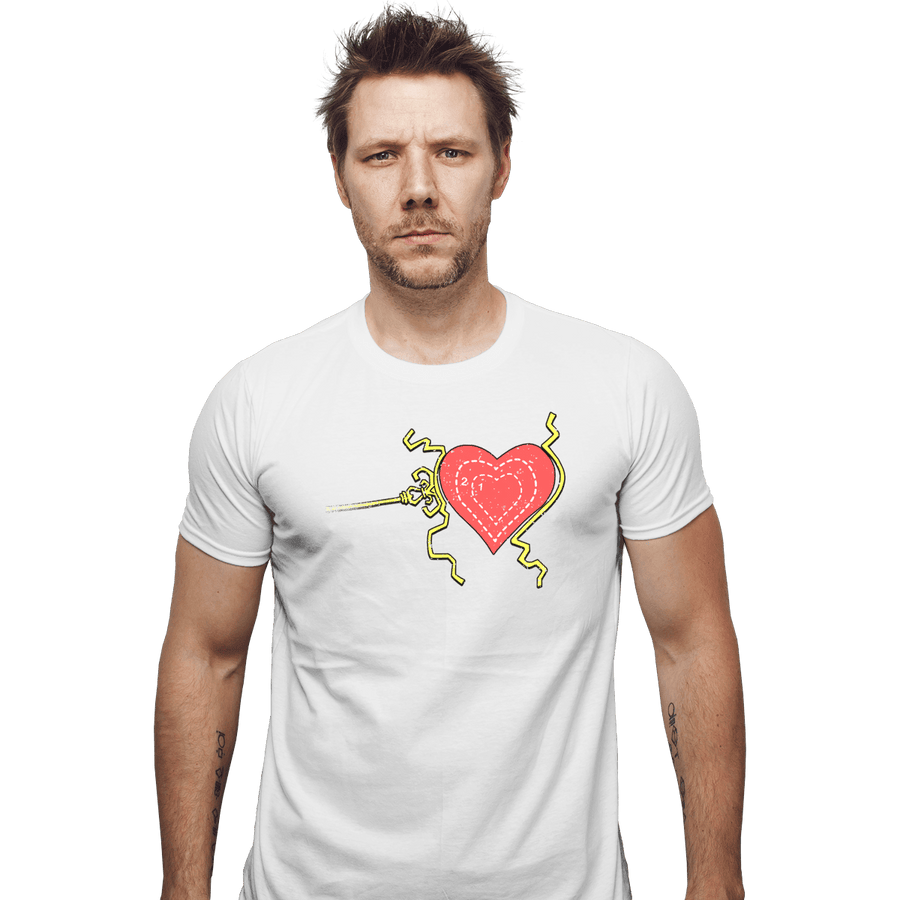 Shirts Fitted Shirts, Mens / Small / White Grinch Heart