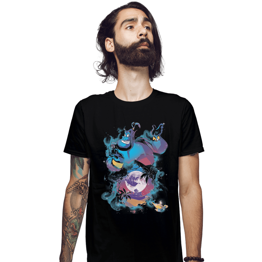 Shirts Fitted Shirts, Mens / Small / Black Legend Of The Lamp