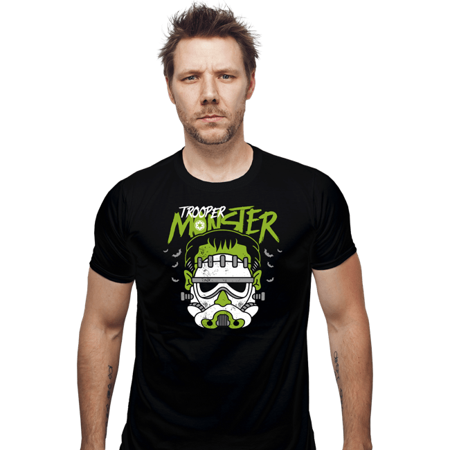 Shirts Fitted Shirts, Mens / Small / Black New Empire Monster