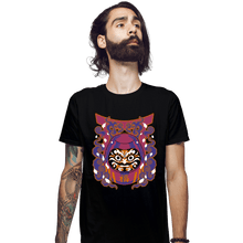 Load image into Gallery viewer, Shirts Fitted Shirts, Mens / Small / Black Daruma
