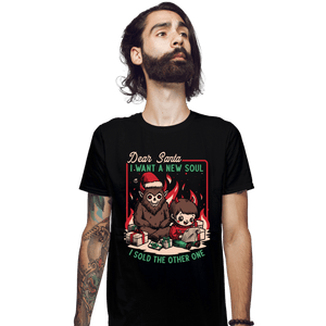 Secret_Shirts Fitted Shirts, Mens / Small / Black The Christmas Pact