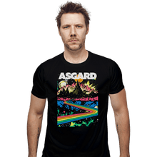 Load image into Gallery viewer, Secret_Shirts Fitted Shirts, Mens / Small / Black Asgard
