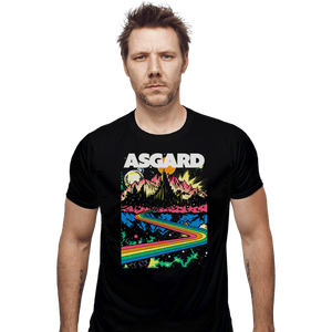 Secret_Shirts Fitted Shirts, Mens / Small / Black Asgard