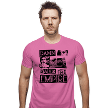 Load image into Gallery viewer, Daily_Deal_Shirts Fitted Shirts, Mens / Small / Azalea Save Empire Records
