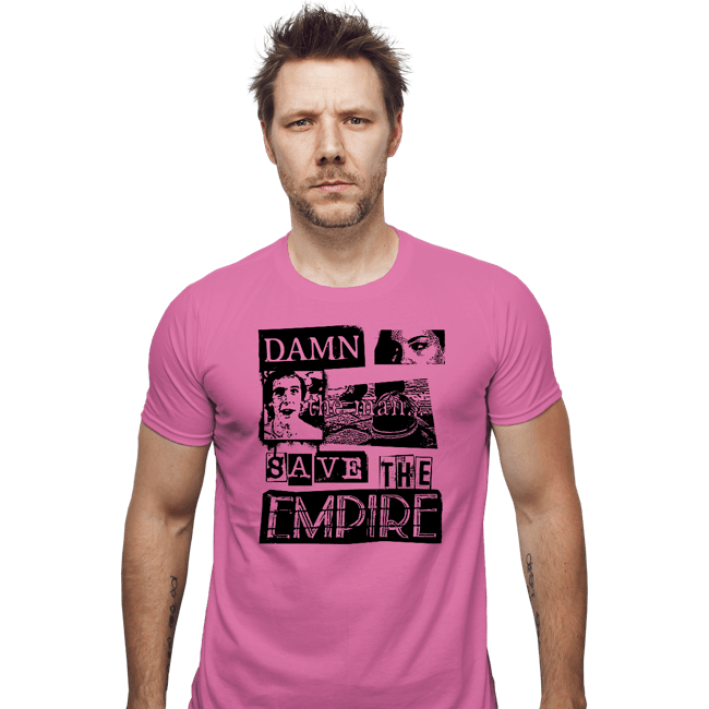 Daily_Deal_Shirts Fitted Shirts, Mens / Small / Azalea Save Empire Records