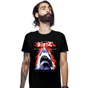 Shirts Fitted Shirts, Mens / Small / Black Jaws