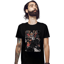 Load image into Gallery viewer, Secret_Shirts Fitted Shirts, Mens / Small / Black Heavy Arms
