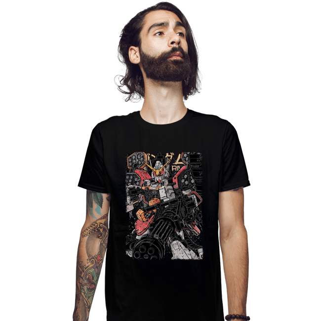 Secret_Shirts Fitted Shirts, Mens / Small / Black Heavy Arms