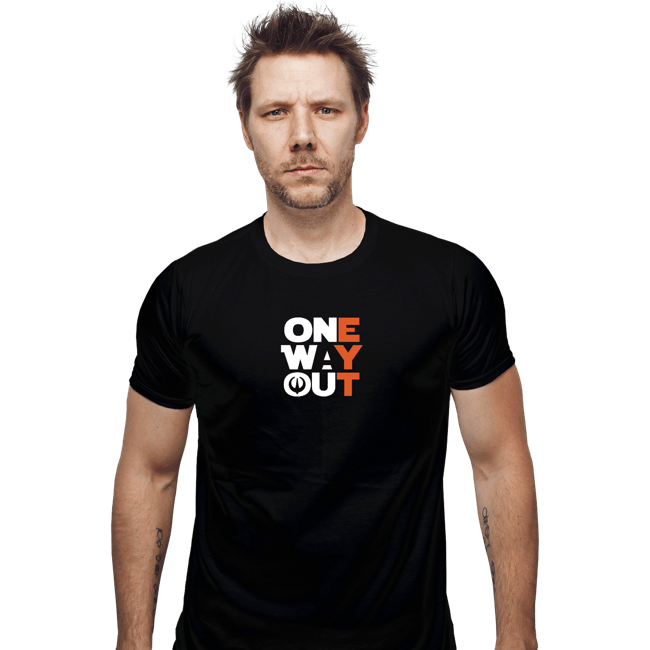 Secret_Shirts Fitted Shirts, Mens / Small / Black One Way Out