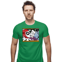 Load image into Gallery viewer, Shirts Fitted Shirts, Mens / Small / Irish Green In The Jokermobile
