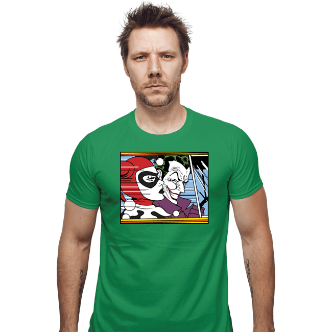 Shirts Fitted Shirts, Mens / Small / Irish Green In The Jokermobile