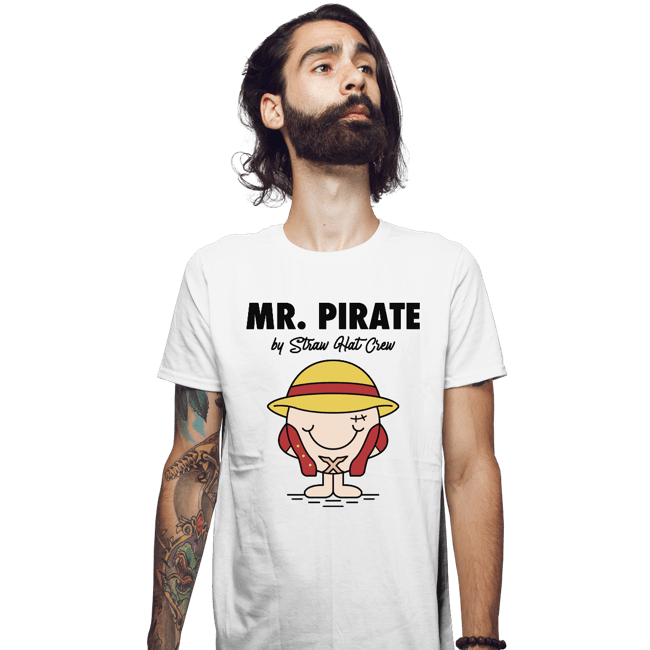 Shirts Fitted Shirts, Mens / Small / White The Little Mr Pirate