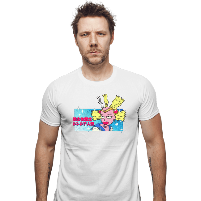 Secret_Shirts Fitted Shirts, Mens / Small / White Pretty Guardian Cynthia