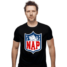 Load image into Gallery viewer, Secret_Shirts Fitted Shirts, Mens / Small / Black Nap After Playing
