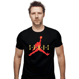Shirts Fitted Shirts, Mens / Small / Black Aran Jordan