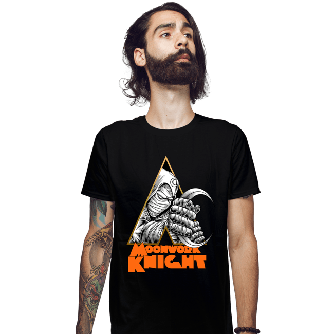 Secret_Shirts Fitted Shirts, Mens / Small / Black Moonwork Knight