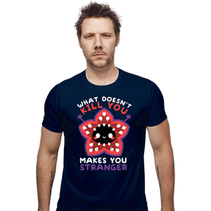 Secret_Shirts Fitted Shirts, Mens / Small / Navy Makes You Stranger