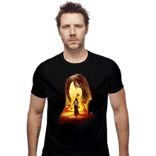 Load image into Gallery viewer, Shirts Fitted Shirts, Mens / Small / Black Summoner Of Spira
