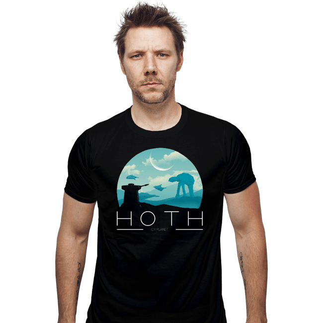 Shirts Fitted Shirts, Mens / Small / Black Icey Planet