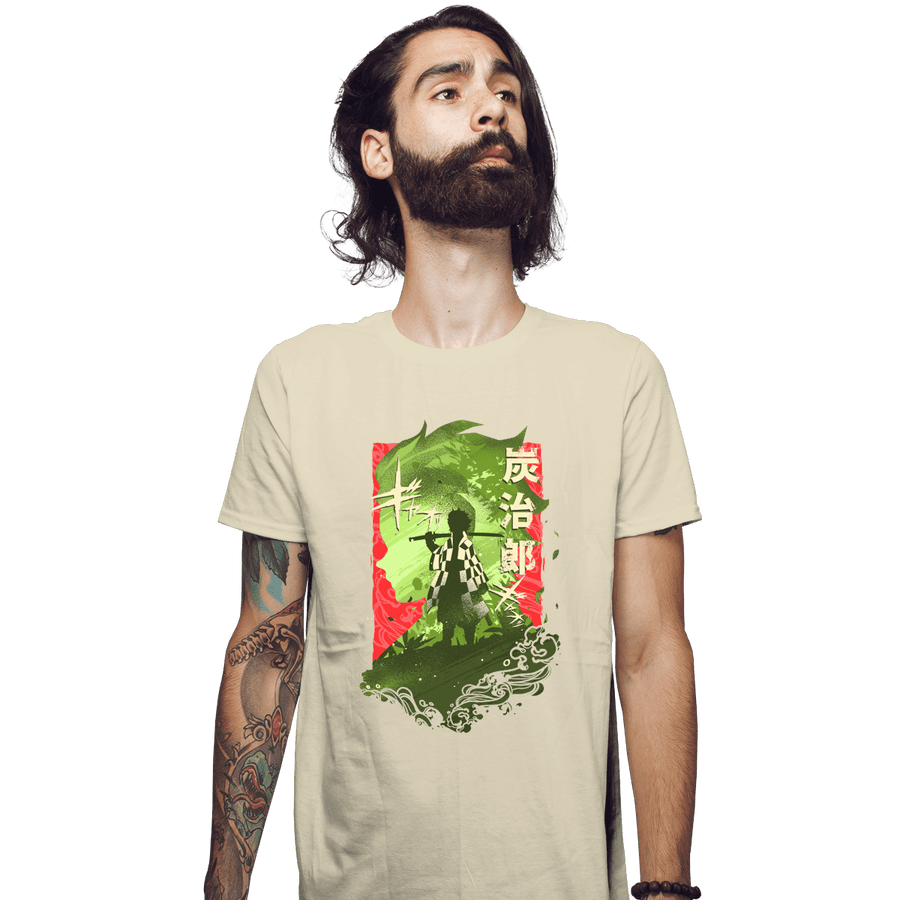 Shirts Fitted Shirts, Mens / Small / Sand Water-Breathing Attack