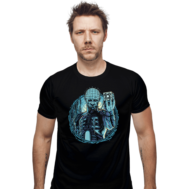 Daily_Deal_Shirts Fitted Shirts, Mens / Small / Black The Hell Priest