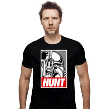 Load image into Gallery viewer, Shirts Fitted Shirts, Mens / Small / Black HUNT
