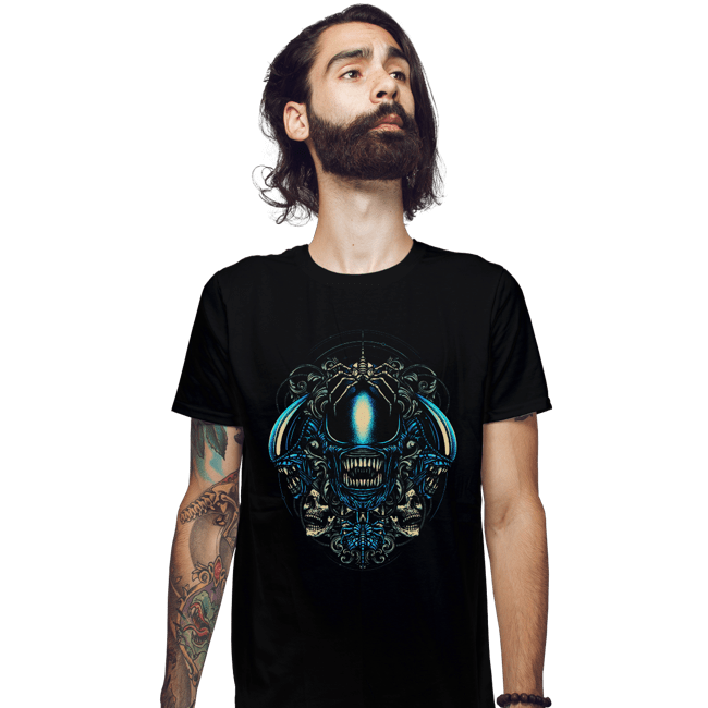 Daily_Deal_Shirts Fitted Shirts, Mens / Small / Black See You In Space
