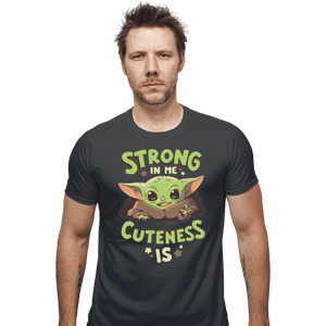 Shirts Fitted Shirts, Mens / Small / Charcoal Strong In Me
