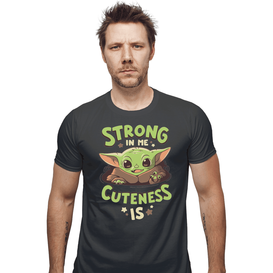 Shirts Fitted Shirts, Mens / Small / Charcoal Strong In Me