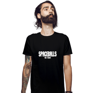Secret_Shirts Fitted Shirts, Mens / Small / Black Spaceballs