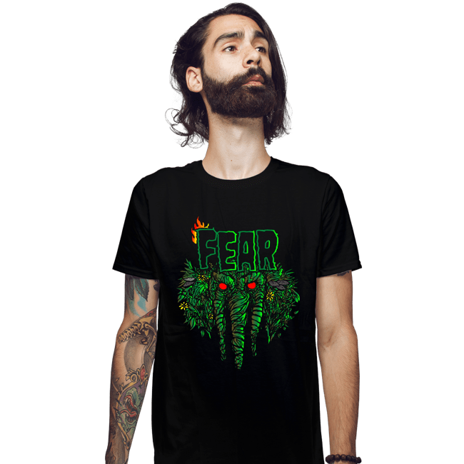 Secret_Shirts Fitted Shirts, Mens / Small / Black Fear-Thing