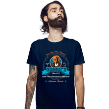 Load image into Gallery viewer, Secret_Shirts Fitted Shirts, Mens / Small / Navy Quark&#39;s Bar
