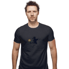 Load image into Gallery viewer, Shirts Fitted Shirts, Mens / Small / Dark Heather Banksy Flower
