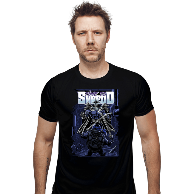 Secret_Shirts Fitted Shirts, Mens / Small / Black Time To Shredd