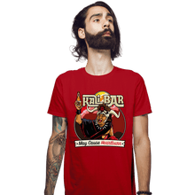 Load image into Gallery viewer, Secret_Shirts Fitted Shirts, Mens / Small / Red Kali Bar
