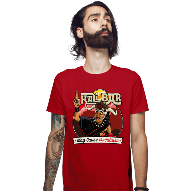 Secret_Shirts Fitted Shirts, Mens / Small / Red Kali Bar