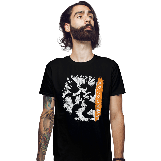 Daily_Deal_Shirts Fitted Shirts, Mens / Small / Black Mega Meteora