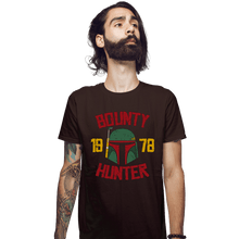 Load image into Gallery viewer, Secret_Shirts Fitted Shirts, Mens / Small / Dark Chocolate Bounty Hunter 78
