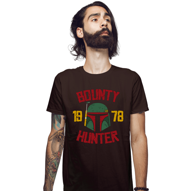 Secret_Shirts Fitted Shirts, Mens / Small / Dark Chocolate Bounty Hunter 78